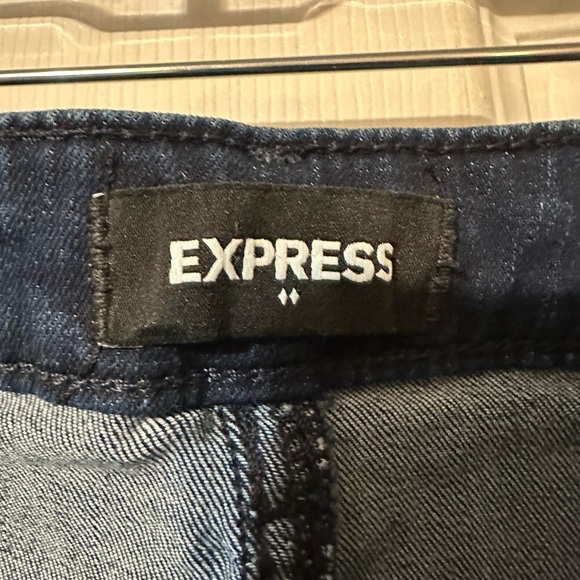 NWT Express High Rise Denim Perfect Mini Skirt - Picture 14 of 16